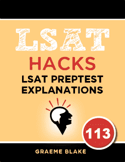 LSAT Preptest 113 LR Explanations