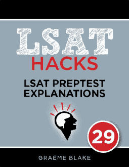 LSAT Preptest 29 LR Explanations